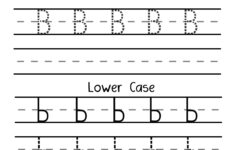Letter B Practice Handwriting Downloads 123ABC TV