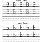 Letter B Practice Handwriting Downloads 123ABC TV EZ Worksheet