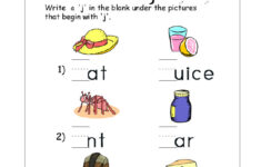 Letter J Alphabet Worksheets