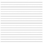 Lined Paper For Writing Worksheet Writing Paper Printable Lined