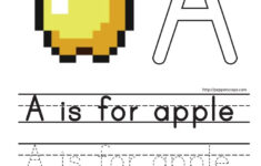Minecraft ABCs Handwriting pdf Abc Minecraft My Love
