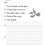 Mockinbirdhillcottage Simple Sentences To Write