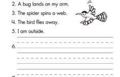 Mockinbirdhillcottage Simple Sentences To Write