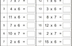 Multiplication Worksheets For Grade 7 Fun Math Worksheets Math