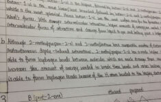 My Handwriting Chemistry Assignment Handwriting Analysis Nice