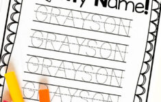 Name Writing Practice Handwriting FREEBIE Name Writing Practice