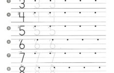 Number Practice pdf Number Writing Worksheets Writing Practice