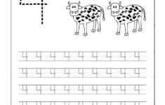 Number Trace Worksheets 101 Printable