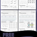 Number Writing Practice 1 20 Worksheets Writing Practice Kindergarten