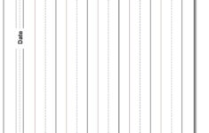 Numbered 1 Inch With Name Handwriting Paper In 2020 Handwriting
