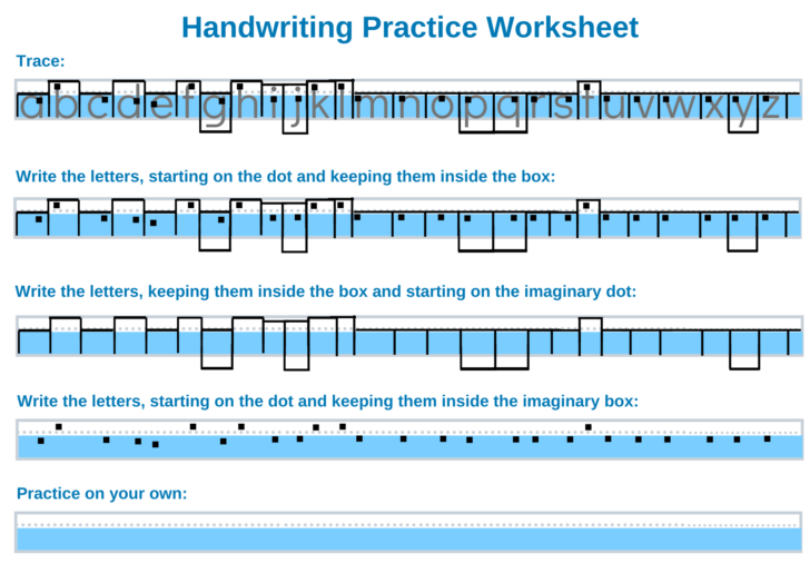 OT Handwriting Worksheets