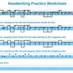 Occupational Therapy Handwriting Practice Worksheet Intercare Health