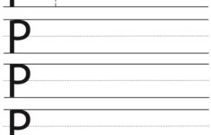 P capital handwriting worksheet Preschool Crafts