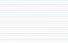 Pacon Multi Sensory Handwriting Paper 8 1 2 X 11 Inches 100 Sheets