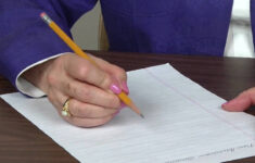 Pencil And Paper Position For Right Handers YouTube