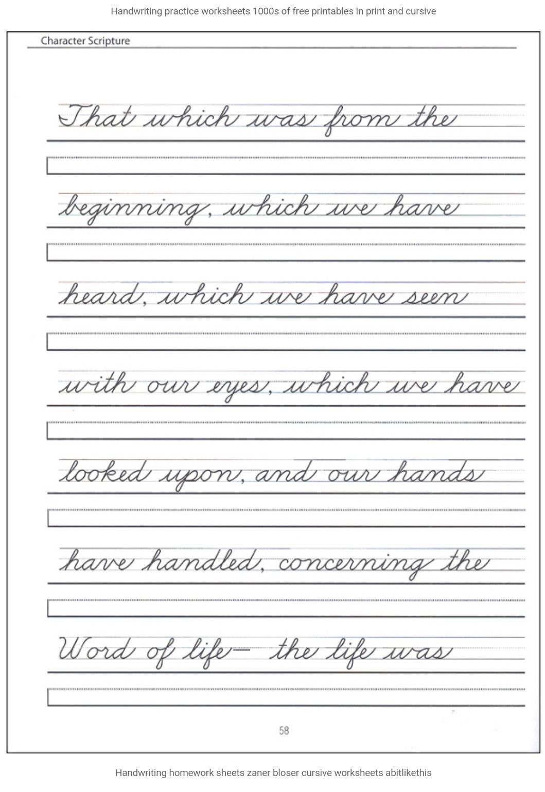 Pin By Annette On B1 Cursive Worksheets Cursive Writing 