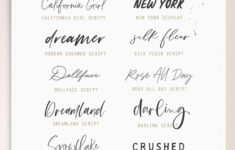 Pin By Camila Riveros On Fuentes Canva Handwritten Fonts Aesthetic