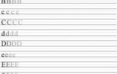 Practice Sheets For All Letters Can Be Found At Http www