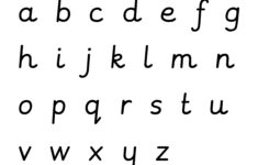 Pre Cursive Handwriting
