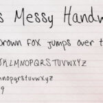 Pretty Handwriting Hand Writing