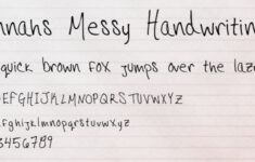 Pretty Handwriting Hand Writing