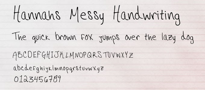 Pretty Handwriting Hand Writing
