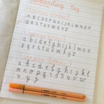 Printable Blank Aesthetic Handwriting Practice Sheets Worksheetpedia
