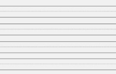 Printable Children s Handwriting Paper Detail Oriented Diva January