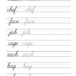 Printable Handwriting Worksheets For Adults After Stroke Learning How