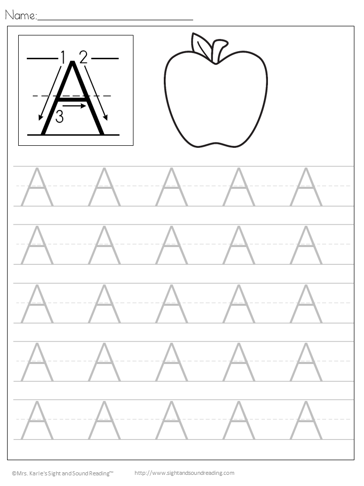 Free Printable Handwriting Sheets For Kids