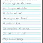 Printable Handwriting Worksheets Manuscript And Cursive Worksheets