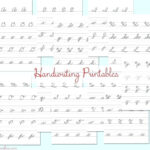 Printable Handwriting Worksheets Pdf Printable Worksheets