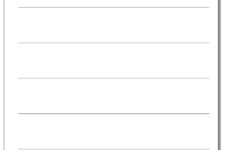 Printable Lined Paper