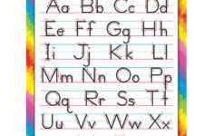 Printable Manuscript Alphabet Chart Alphabet Charts Multiplication