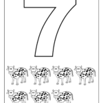 Printable Number 7 Worksheets Activity Shelter