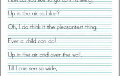 Printable Penmanship Worksheets For Adults Thekidsworksheet