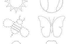 Printable Spring Themed Tracing Worksheet Tracing Worksheets