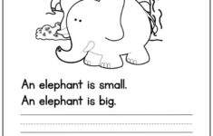 Sentence Writing Set I copy The Correct Sentence Kindergarten