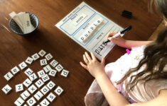 Sight Word Practice Worksheet Printable Spelling Game Learn Etsy