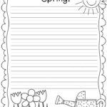 Spring Writing A Sunny Day In First Grade