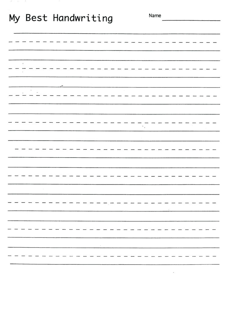 Teaching Handwriting The Measured Mom Free Printable Practice Name Handwriting Worksheets