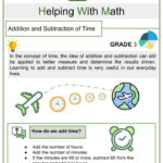 Telling Time And Time Differences Worksheet 4 Of 4 Helping With Math