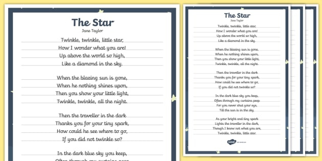 The Star KS2 Handwriting Practice Worksheets Printable