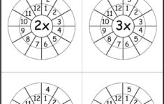 Times Tables Worksheets 1 12 101 Printable