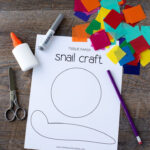 Tissue Paper Snail Craft Snail Craft Tissue Paper Crafts Preschool