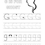 Trace Letter G Worksheets Tracing Worksheets Preschool Letter G