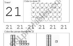 Tracing Number 21 Worksheet AlphabetWorksheetsFree
