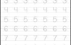 Tracing Numbers 1 20 Worksheets Number Tracing Worksheets Number