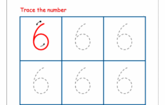 Tracing Numbers And Counting 6 Worksheets 99Worksheets