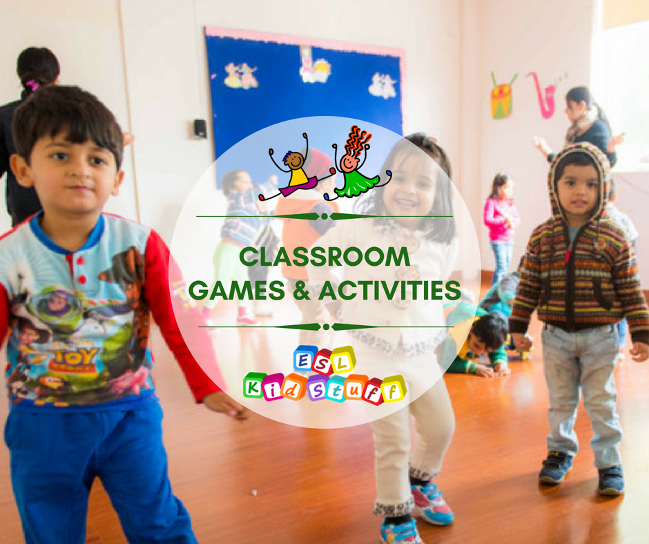 Warm up Games Activities For ESL Kids